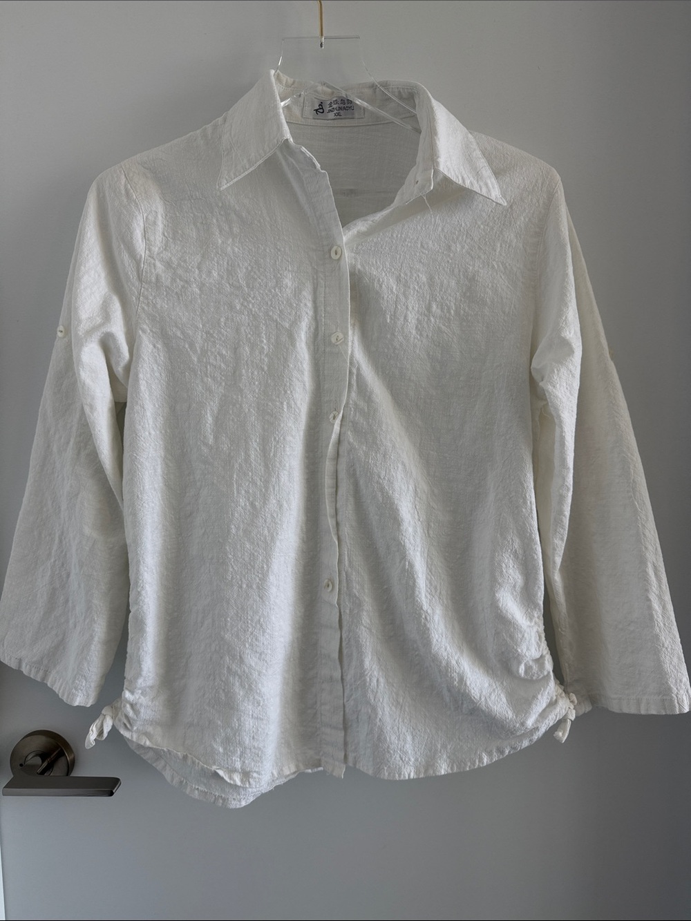 White Button Up Blouse